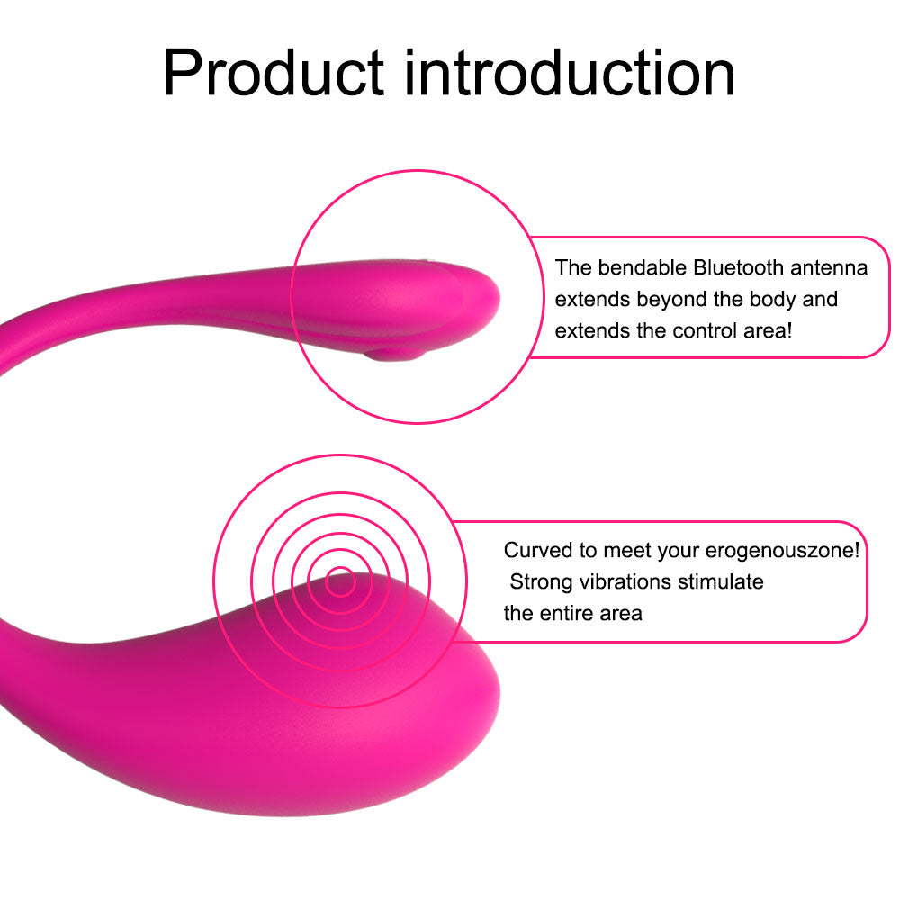 Wearable Sex Toy C shape Clitoral Stimulator Masturbate with App Control Adult Sex Toy