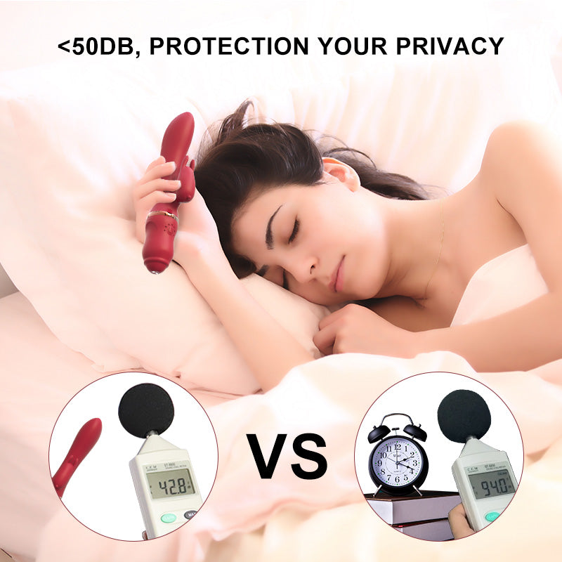 Silicone Rabbit Vibrator bathroom Masturbation Toy For Women Vibrating