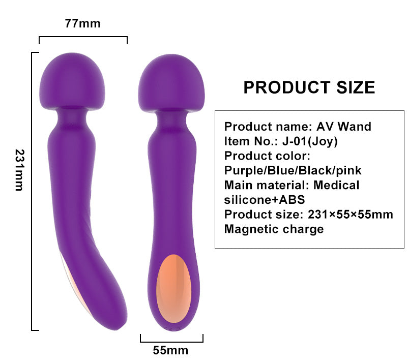 New Rechargeable Electric Multi-speed Powerful Personal Back Wand Massager