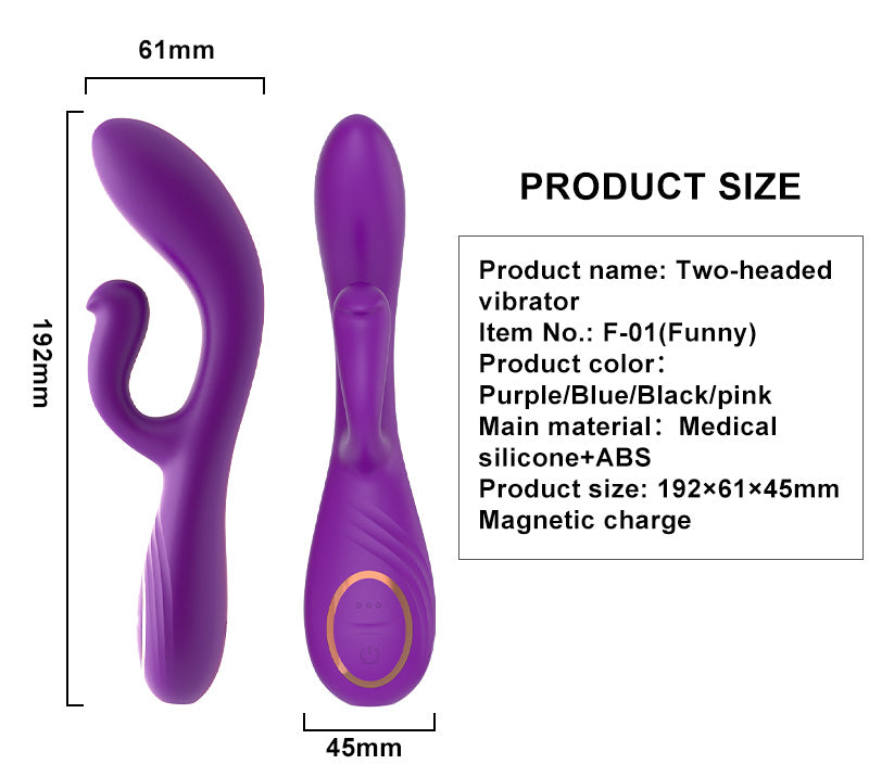 Hot Sale Adult Toys Handheld Vibrating Female Rechargeable Rabbit Vibrators Sex Toy Women