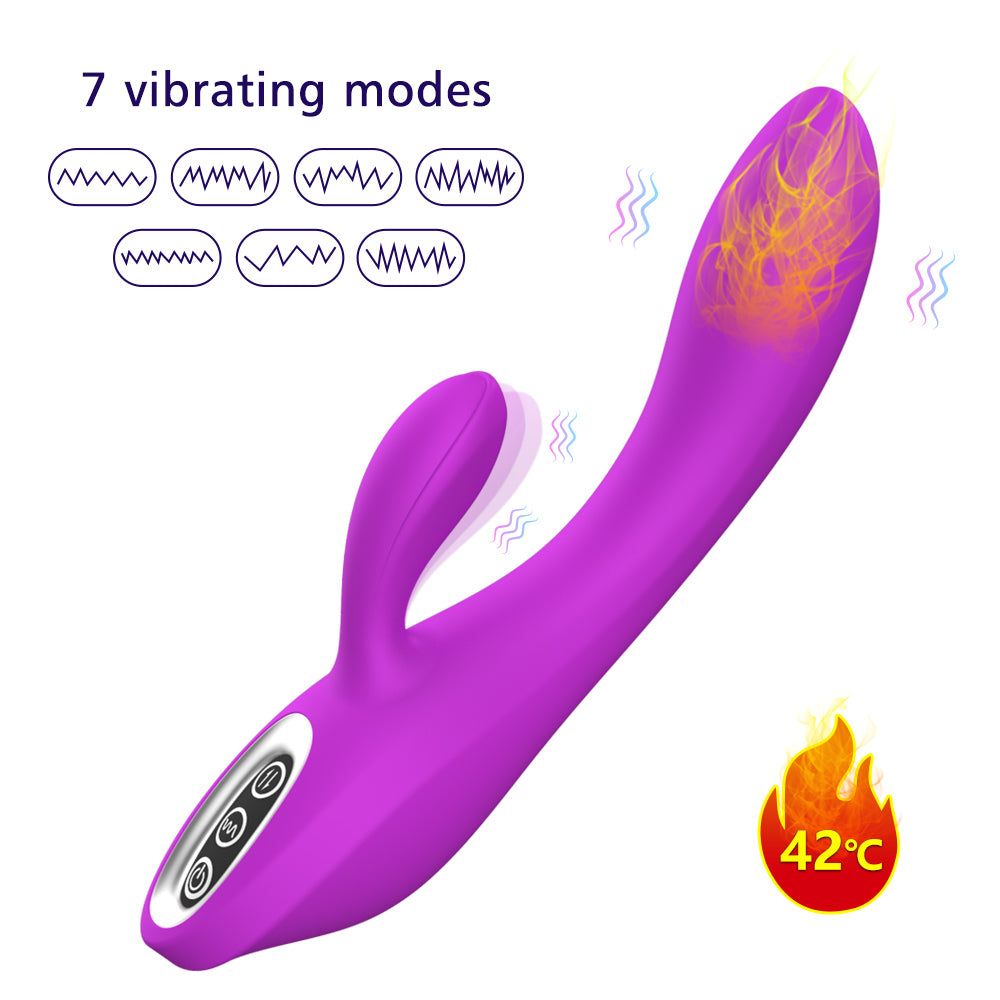 Heating Vibrator Sex Toys Different Modes G-spot Stimulation for Women