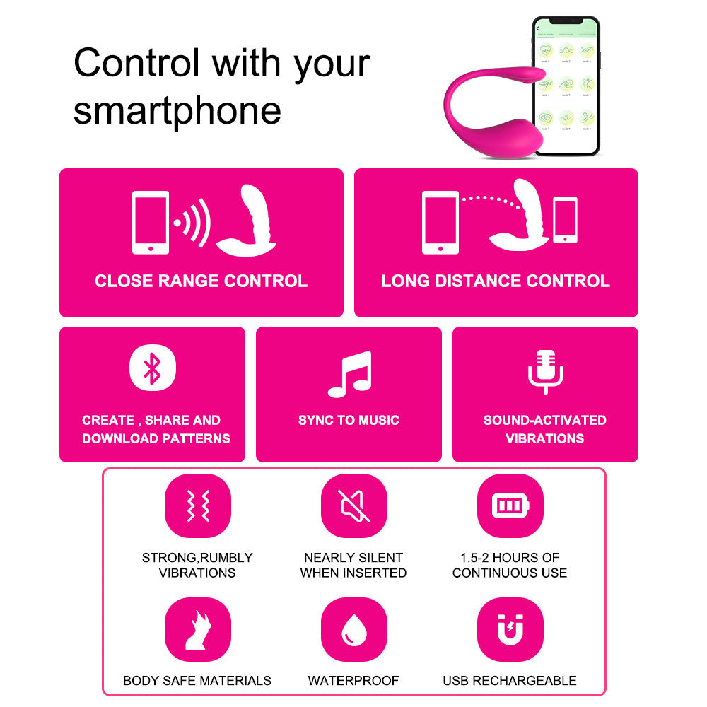 Wearable Sex Toy Stimulate the Clitoral Masturbate Adult App Control Sex Toy