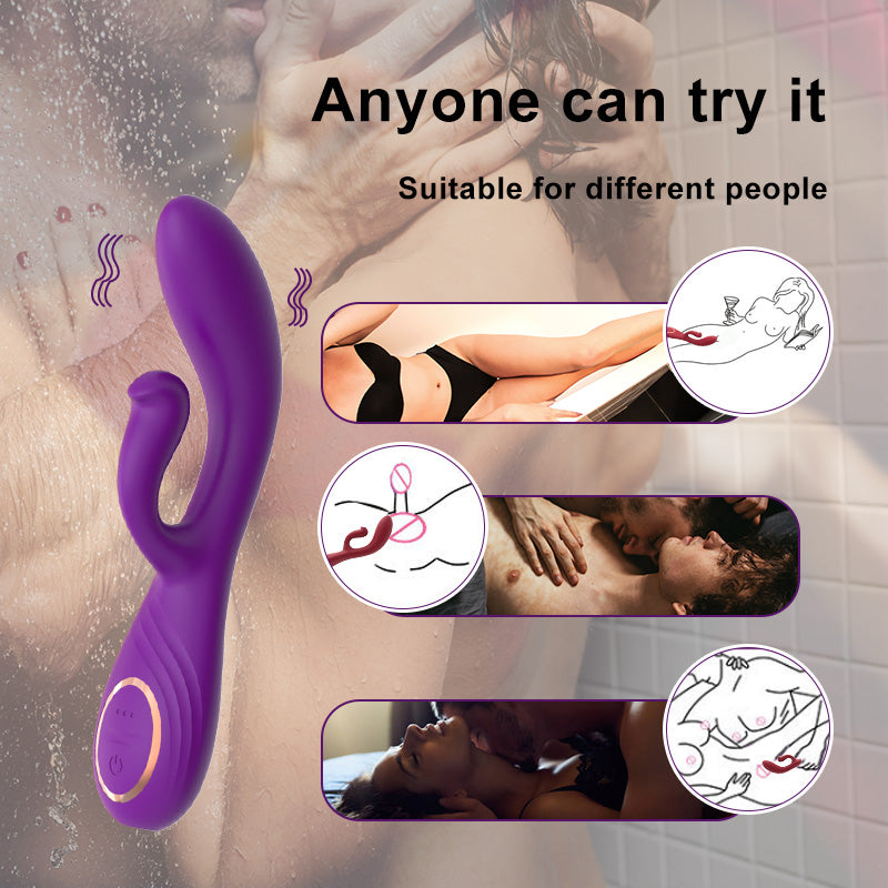 Hot Sale Adult Toys Handheld Vibrating Female Rechargeable Rabbit Vibrators Sex Toy Women