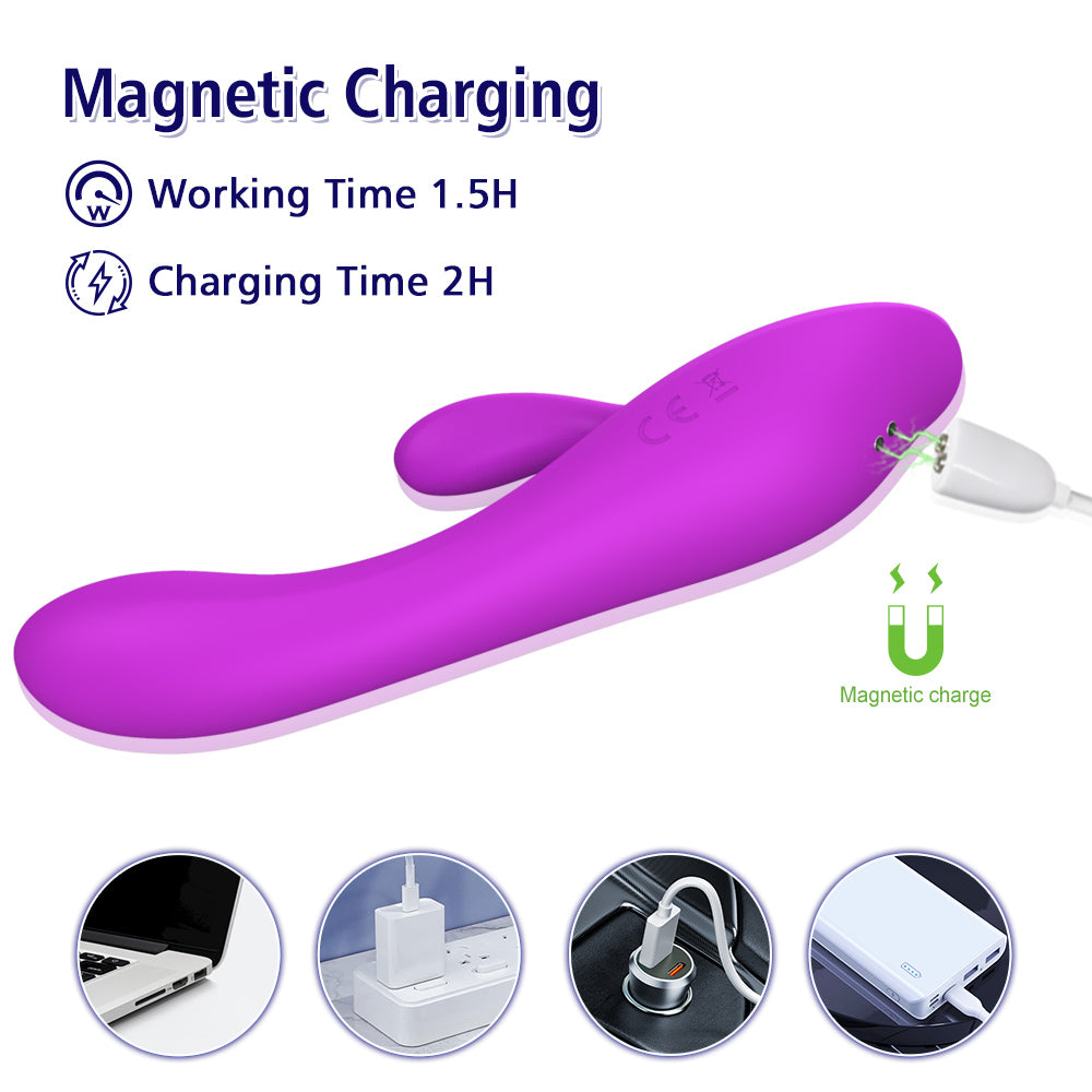 Heating Vibrator Sex Toys Different Modes G-spot Stimulation for Women