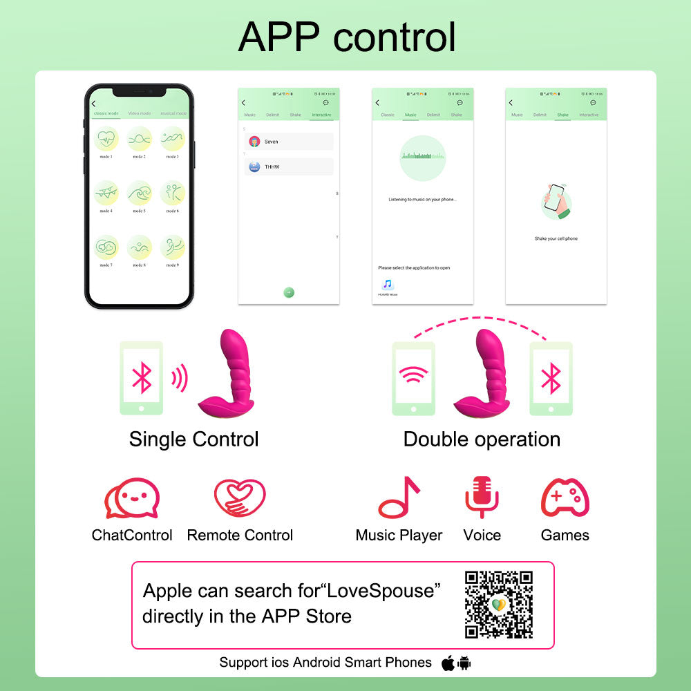 Wearable Sex Toy Stimulate the Clitoral Masturbate Adult App Control Sex Toy
