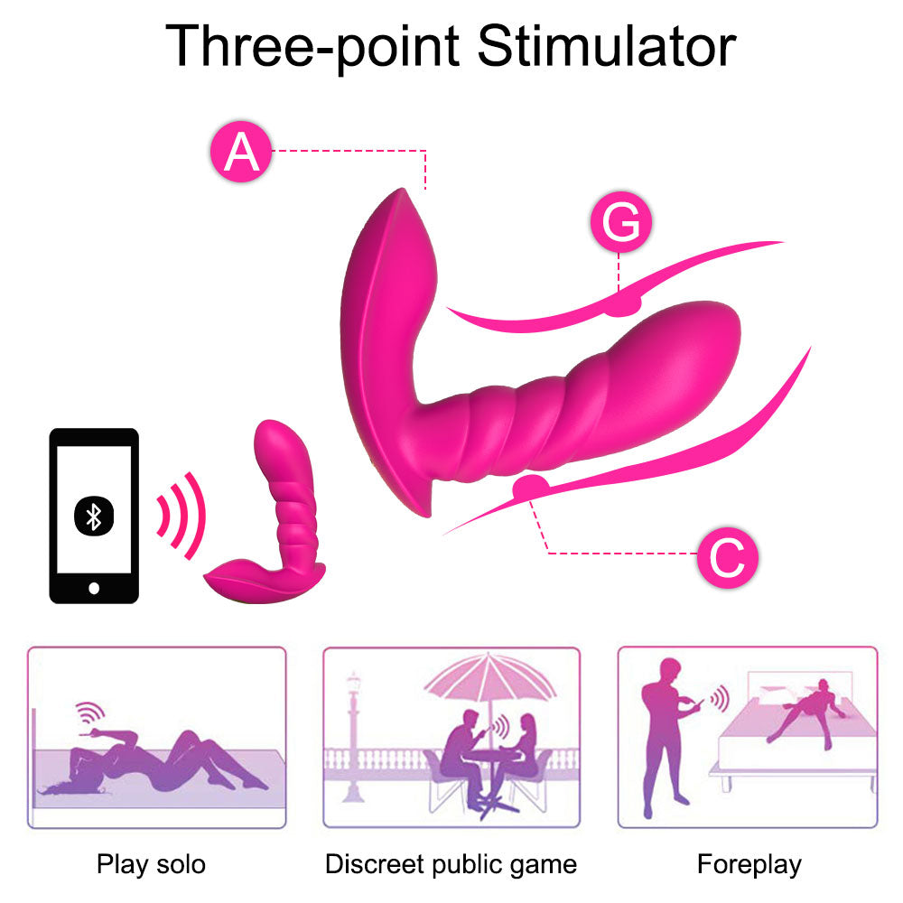 Wearable Sex Toy Stimulate the Clitoral Masturbate Adult App Control Sex Toy