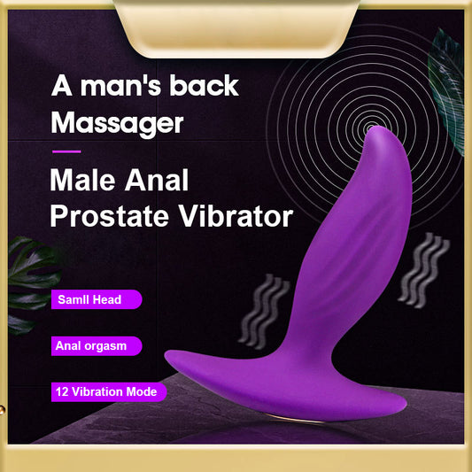 High Quality Smooth Good Feeling Anal Toy USB Magnetic Rechargeable Anal Fart Masturbation