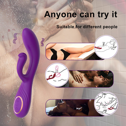 Hot Sale Adult Toys Handheld Vibrating Female Rechargeable Rabbit Vibrators Sex Toy Women