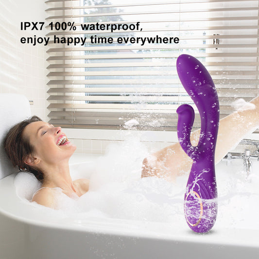 Hot Sale Adult Toys Handheld Vibrating Female Rechargeable Rabbit Vibrators Sex Toy Women